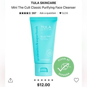 Tula Purifying Cleanser, never used!